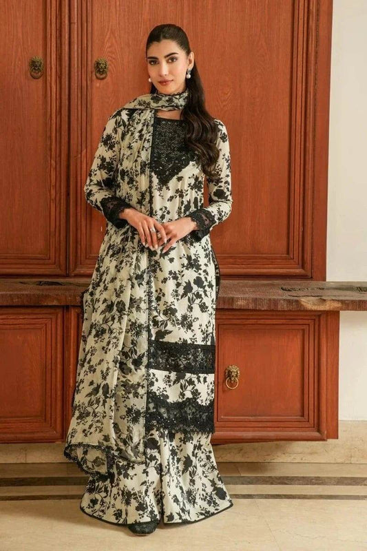 ANEELAS NEW SKIN BLACK 3PICE - BK.Clothings