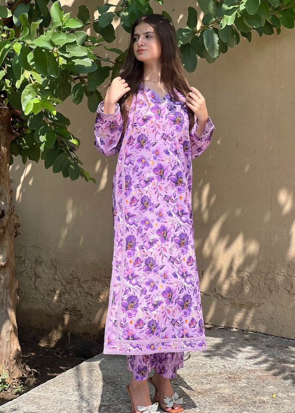 Blue Mirage 2Pc LAwn - BK.Clothings