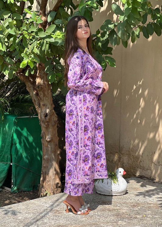 Blue Mirage 2Pc LAwn - BK.Clothings